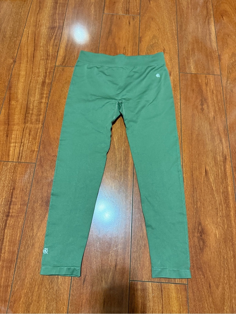 KATYA women’s ' Green Stretch Leggings